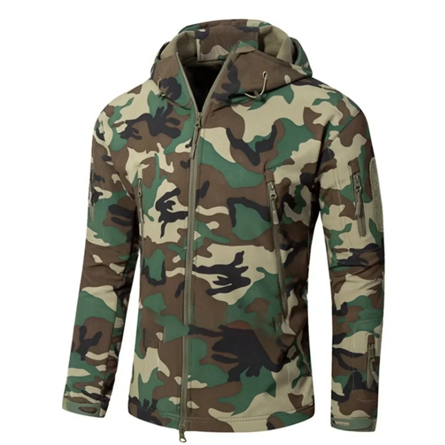 Windproof Jacket Softshell - Yeni yürüyüş ceketleri sonbahar erkek kamuflaj