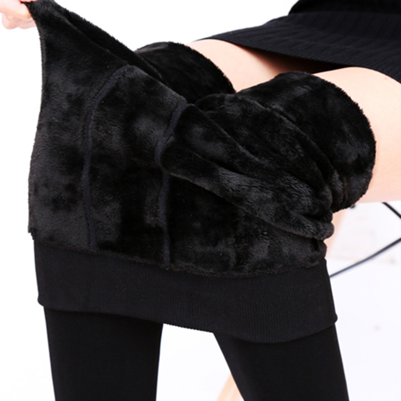 Winter Clothing Wholesale - Kadın Kış Tayt Sıcak Leggins Yüksek