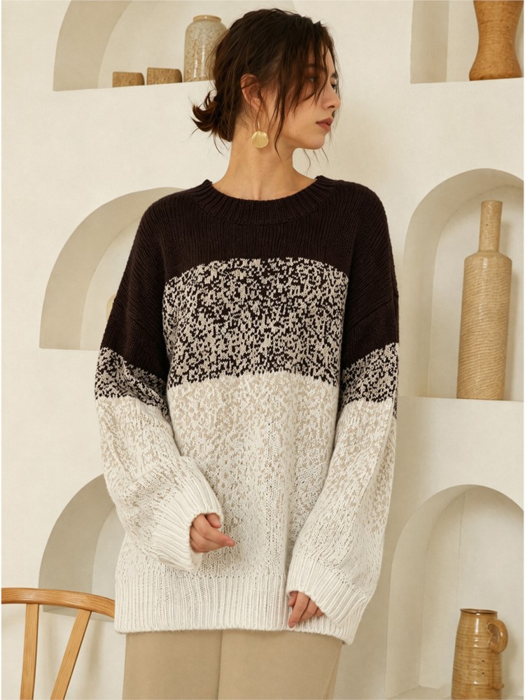 Winter Clothing For Plus Size Women - Kadın Büyük Beden Günlük Örme Kışlık
