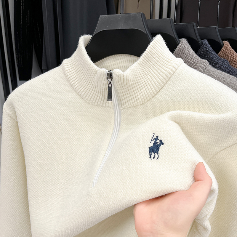 Winter Clothing Men Style - Kışlık Katmanlı Erkek Örme Kazak Yarım