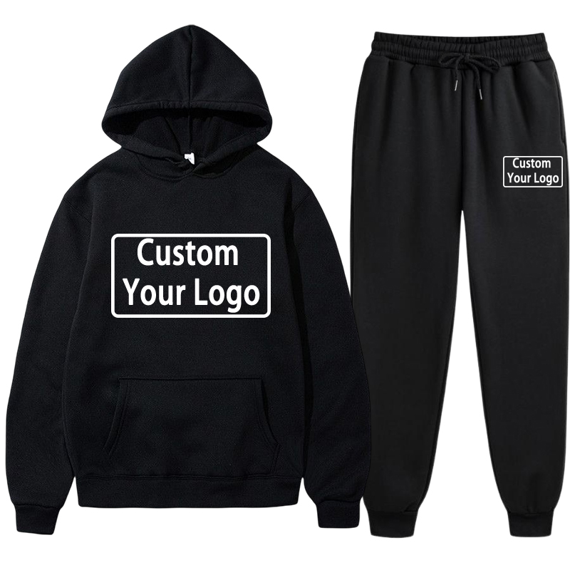 Winter Clothing For Women - Özelleştirilebilir Logolu Baskılı Kapüşonlu Sweatshirt ve