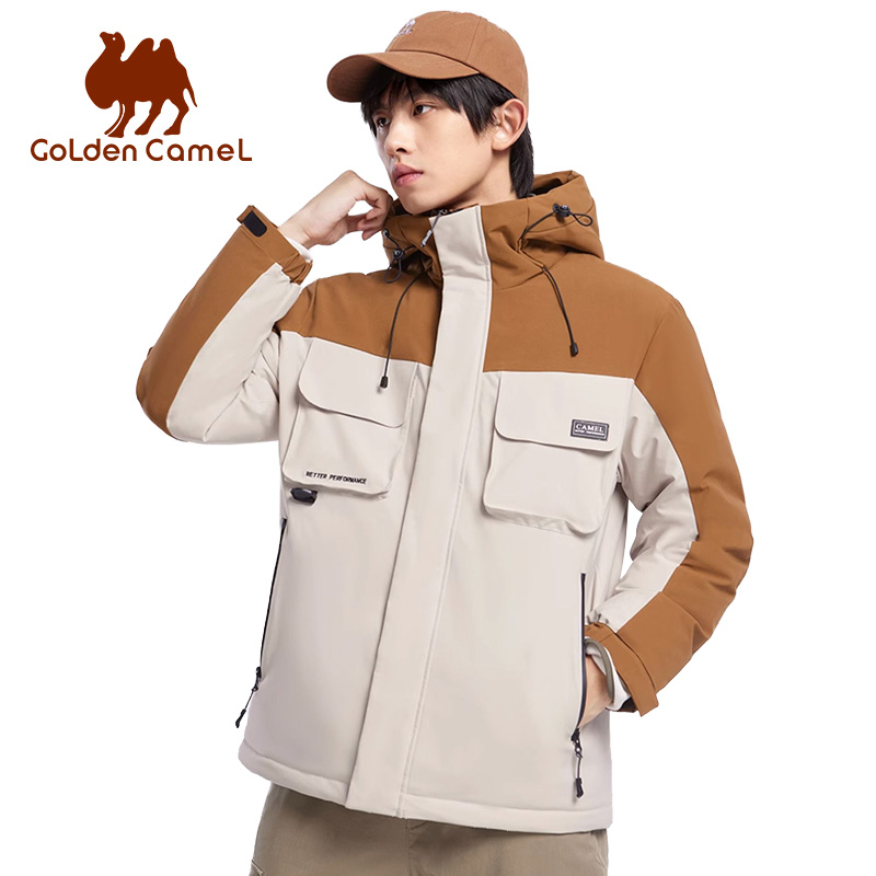 Windproof Jacket Softshell - GOLDEN CAMEL Yürüyüş Ceketleri Kadın Polar