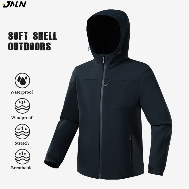 Windproof Jacket Softshell - JNLN erkek Su Geçirmez Rüzgarlık Rüzgar