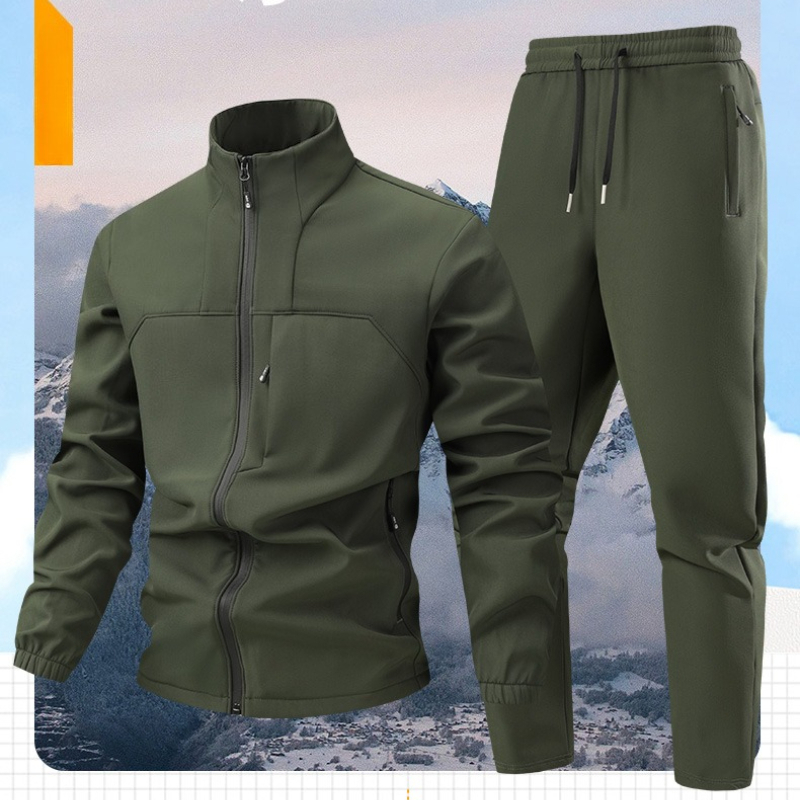 Windproof Jacket Softshell - Su Geçirmez Köpekbalığı Derisi Desenli Taktik