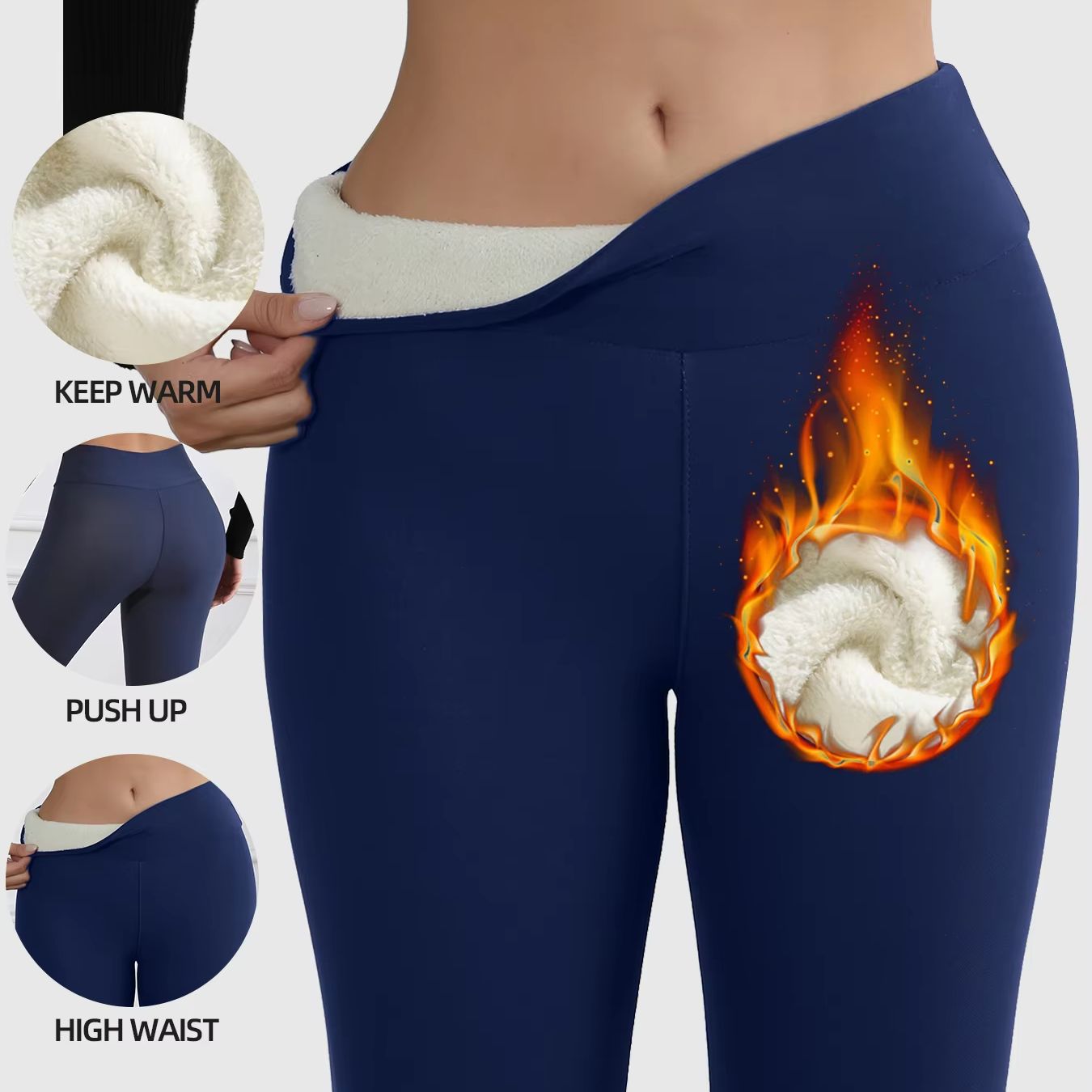 Winter Clothing Wholesale - Kadın Kadife Tayt Sonbahar Kış Sıcak