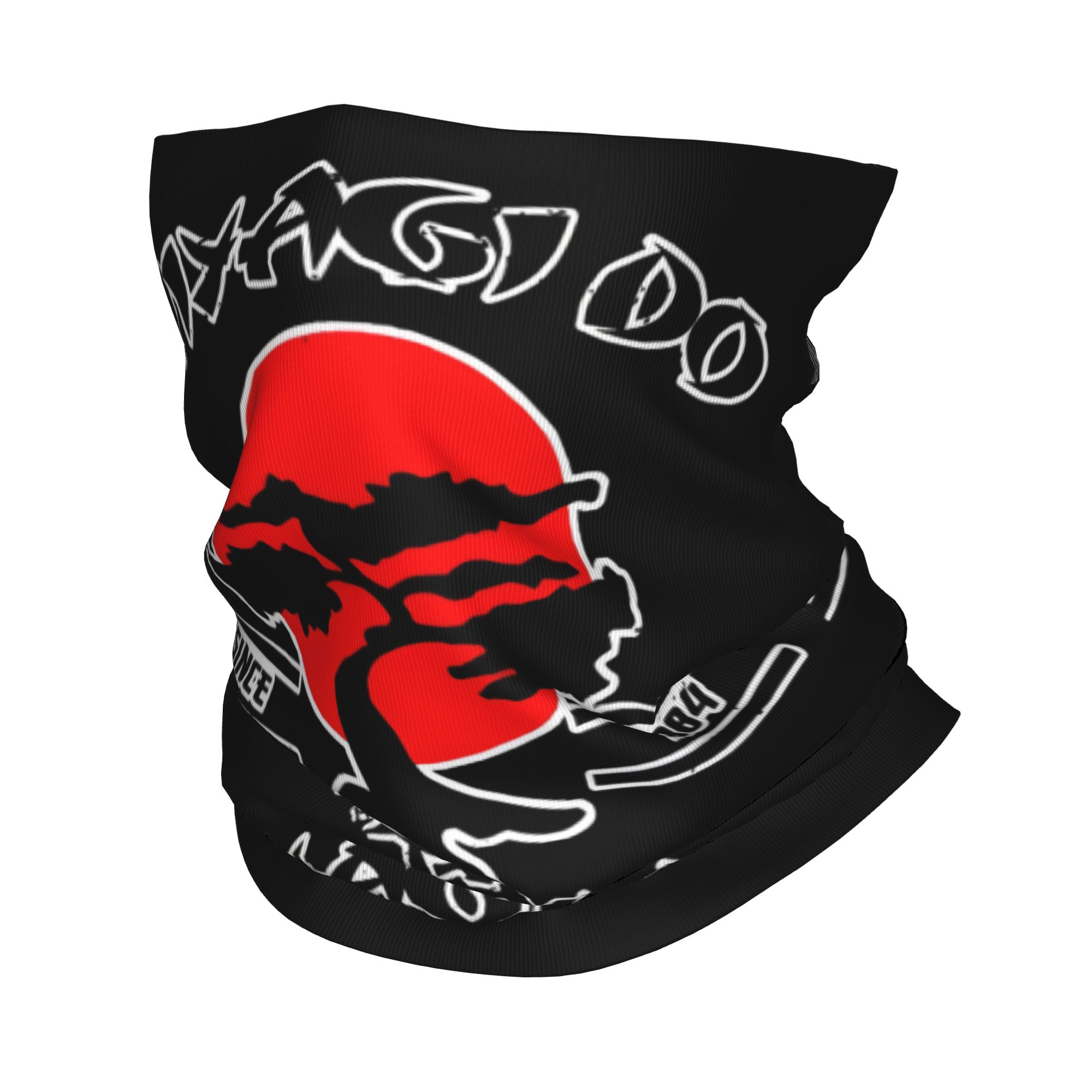 Neck Gaiter Fleece - Özel K-Karates Retro Japon Programı Çizgi