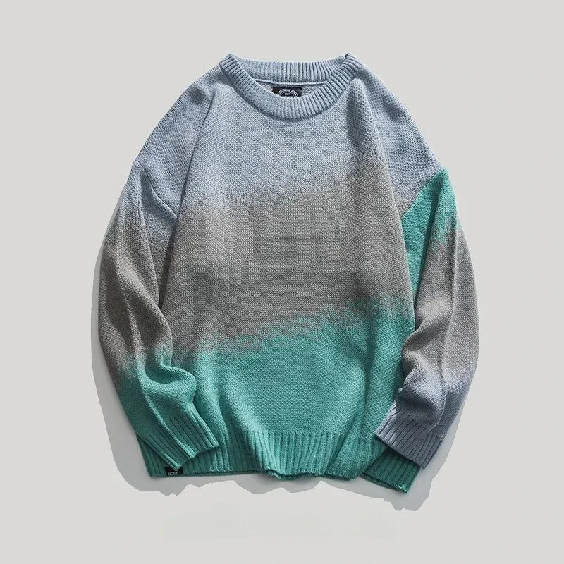 Winter Clothing Men Style - Erkek giyim yuvarlak yaka örgü kazak