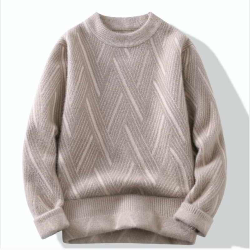 Sonbahar Kış Ekip Boyun Çizgil - Winter Clothing Men Style incelemesi ve fiyatı