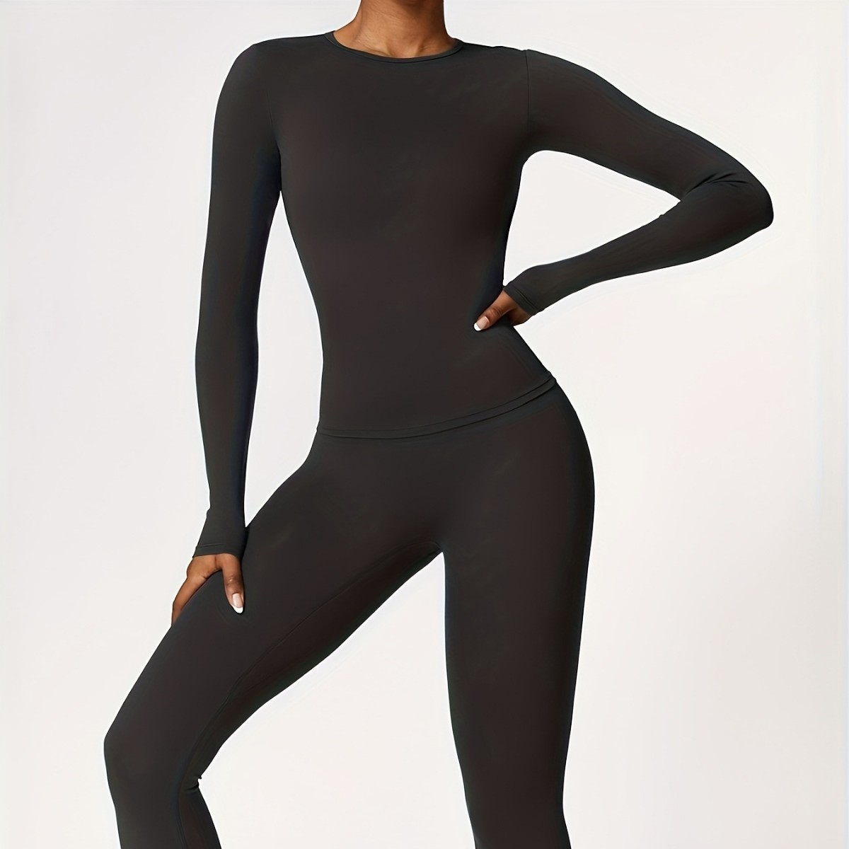 Dar kesim yoga kıyafeti ince u - Winter Clothing For Women incelemesi ve fiyatı