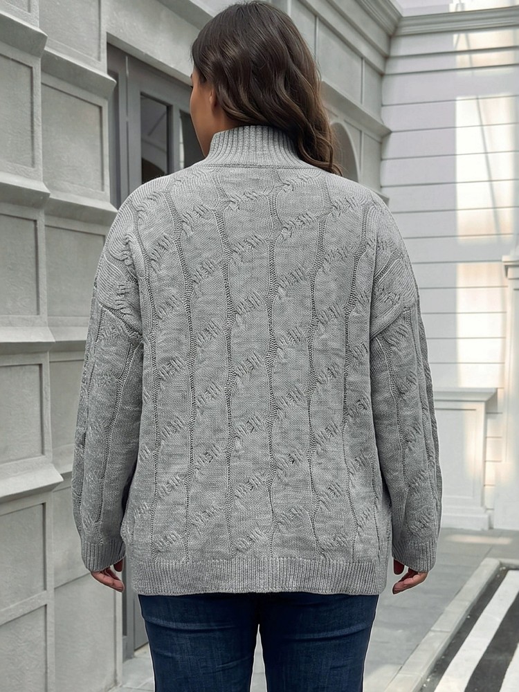 Kadın Artı Boyutu Rahat Örme K - Winter Clothing For Plus Size Women incelemesi ve fiyatı