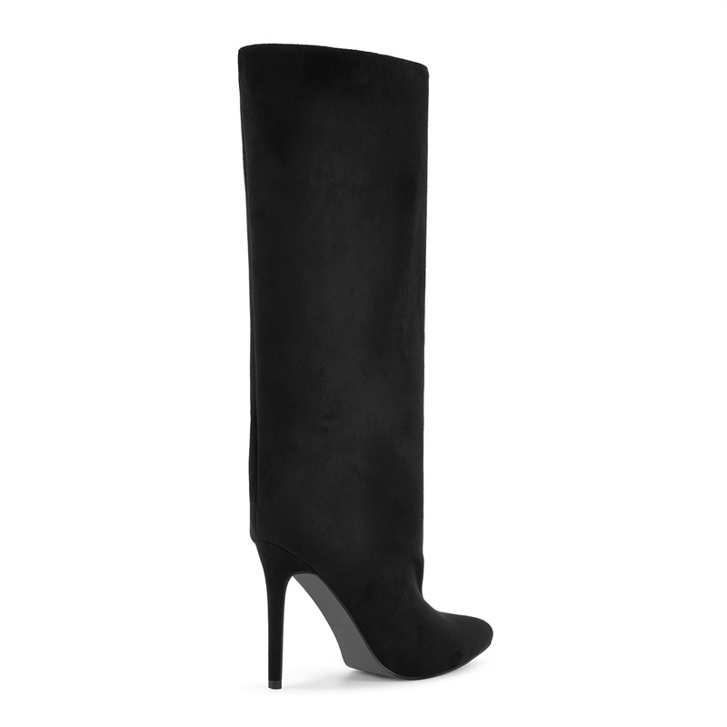 Onlymaker Siyah Suni Süet Diz  - Winter Clothing For Women incelemesi ve fiyatı
