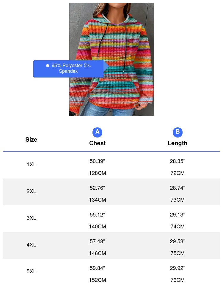 Kadın Artı Boyutu Çizgili Waff - Winter Clothing For Plus Size Women incelemesi ve fiyatı