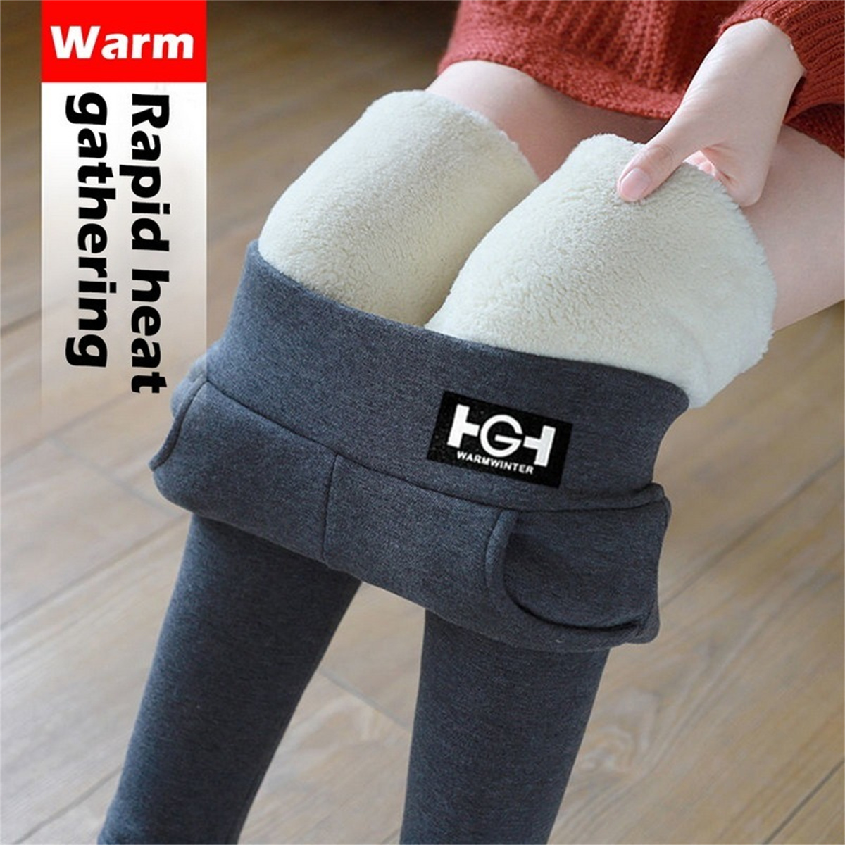 Kış Kadın Tayt Katı Sıcak Tayt - Winter Clothing Wholesale incelemesi ve fiyatı