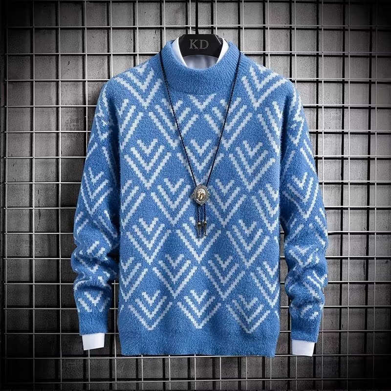 Sonbahar kış erkek kazak peluş - Winter Clothing Men Style incelemesi ve fiyatı