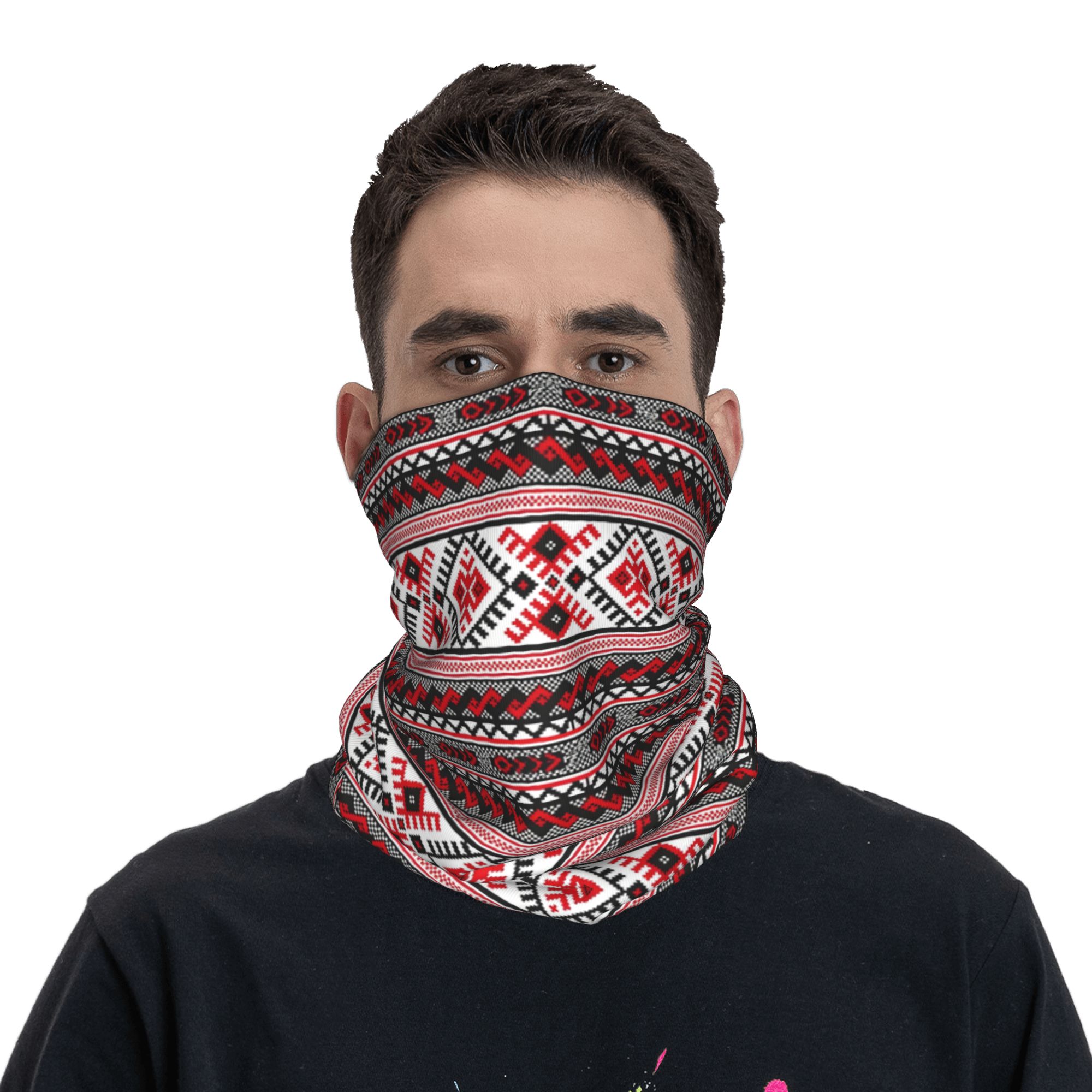 Özel Ukrayna Vyshyvanka İşleme - Neck Gaiter Fleece incelemesi ve fiyatı