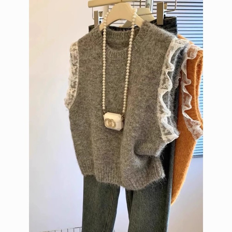 Kadın Süveter Yelek Retro Patc - Winter Clothing Wholesale incelemesi ve fiyatı