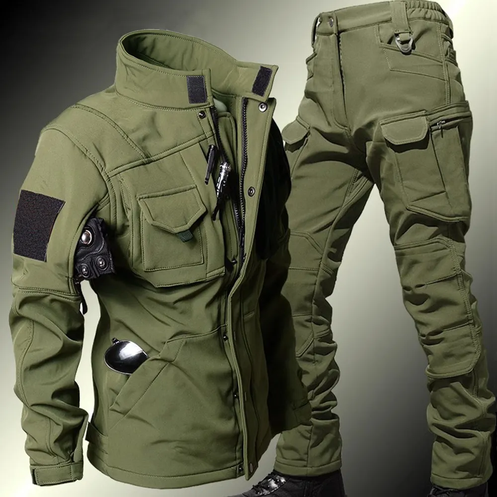 Erkek Taktik Setleri Kış Köpek - Windproof Jacket Softshell incelemesi ve fiyatı