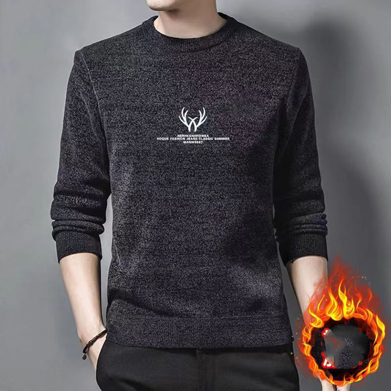 Sonbahar kış yuvarlak boyun er - Winter Clothing Men Style incelemesi ve fiyatı